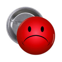 Botão vermelho de Frownie Boton