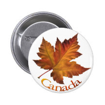 Botões da lembrança da folha de bordo de Canadá do Pins