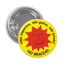 Botón ¿Más Estado? No Gracias
