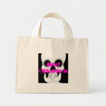 branco novo do logotipo, OBSESSÃO QUIETA Bolsas