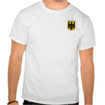 Brasão de Alemanha Tshirts