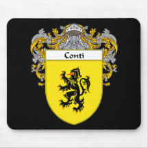 Brasão de Conti (envolvida) Mousepad