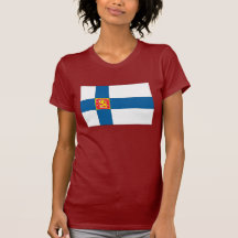 Brasão de Finlandia Tshirts