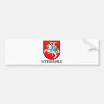 Brasão de Lithuania Adesivo