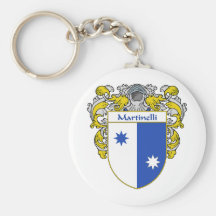 Brasão de Martinelli (envolvida) Chaveiro