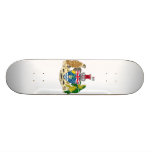 Brasão dos territórios de Oceano Índico britânicos Skates Personalizados
