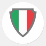 Brasão escudo hatchment Itália Italy Italia Adesivo