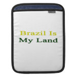 Brasil é minha terra bolsa para iPad