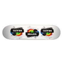 Brasil frutado bonito skate