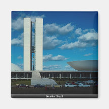 Brasília, Brasil Imã De Refrigerador