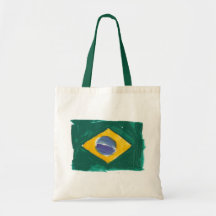 Brazil flag fashion bolsas para compras