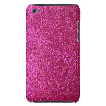 Brilho do rosa quente do falso capa iPod touch Case-Mate