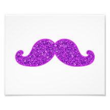 Brilho roxo do bigode retro feminino do divertimen fotos