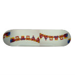Brinquedo ajustado do trem plástico para miúdos skateboard