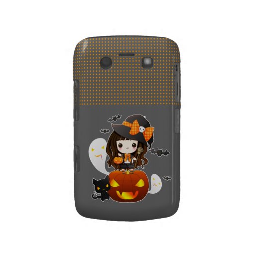 Bruxa de Kawaiii o Dia das Bruxas Capas Blackberry