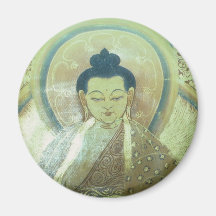 Buddha iluminado imã de refrigerador