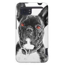 Buldogue de Eye'd do rubi HTC Vivid Capas