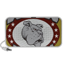 Buldogue do extremo de Oxygentees Caixinhas De Som Para iPod