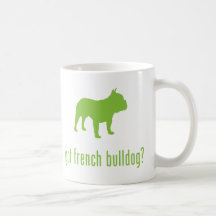 Buldogue francês caneca
