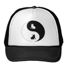 Buldogue francês Yin Yang Boné