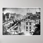 Bulevar du Templo Paris France 1838 Pôsteres
