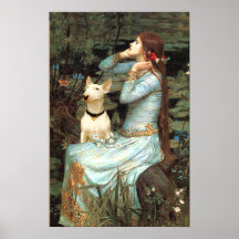 Bull terrier 1 - Ophelia assentou Posteres