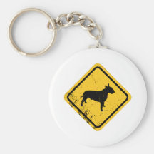 Bull terrier chaveiro