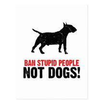 Bull terrier diminuto cartoes postais