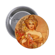 Buquê de Alphonse (Alfons) Mucha Pins