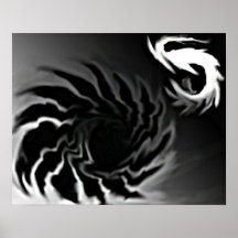 Buraco negro impressão