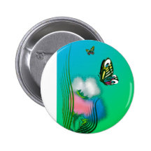 Butterflyes e flores boton