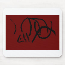 caballo indio mousepads