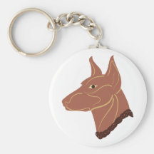 Cabeça de cão dogs head chaveiro
