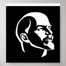Cabeça de Lenin Impressão