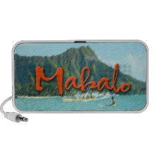 Cabeça do diamante de Mahalo Caixinha De Som Para Notebook