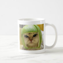 Cabeça do melão caneca