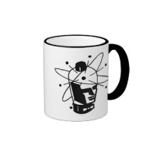 Cabeça retro do robô da ficção científica - preto  canecas