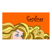 Cabelo que denomina cartões de visitas