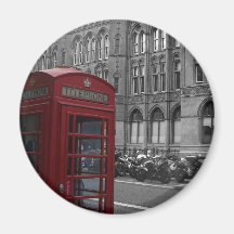 Cabine de telefone de Londres Imã De Geladeira