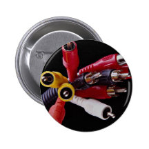 Cabos audio em cores diferentes boton