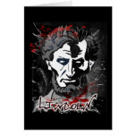 Caçador de Lincoln da noite Cartao