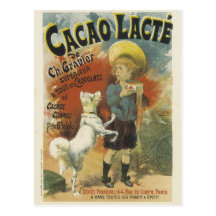 Cacau Lacte Cartao Postal