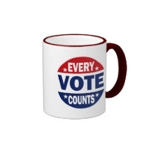 Cada voto conta canecas