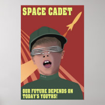 Cadete do espaço pôsteres