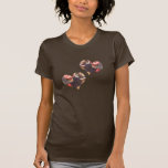 Cães do Scottie dos corações Tshirts