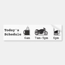 Café 2wheels de Today'sSchedule e cerveja Adesivo