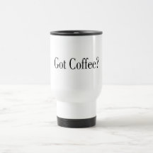 Café obtido? caneca