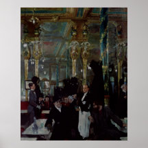 Café Real, Londres, 1912 Poster