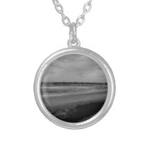 Cais da praia de Flagler da linha costeira Bijuteria Personalizada