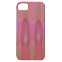 Caixa abstrata da laranja e do rosa para o iPhone iPhone 5 Capas